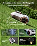 Segway Navimow i208 LiDAR con Garage M Kit, Robot Cortacésped sin Cables para 800 m², LiDAR y Sistema de Visión Dual, Cartografiado Automático con 1 Toque, Ruedas Todoterreno (Envío por Separado) - 6