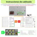 Hexinex 2 DIN Radio Coche Universal con Pantalla Táctil 7 Pulgadas, con CarPlay/AndroidAuto/Mirror Link, Admite Carga Type-C/USB/Micrófono/FM/EQ/WiFi/GPS/Bluetooth/USB/SWC y Cámara Trasera - 6