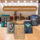 URBAN LEATHER Diario Medieval Rústico Vintage De 7 Pulgadas, Páginas Antiguas Con Bordes De Cubierta Para Hombres Y Mujeres, Cuaderno De Dibujo De Artista, Cuaderno De Escritura De Viaje Para Él Y - 8