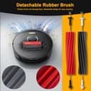 UPUPDAY Kit de Accesorios Recambios para Roborock S8 Pro Ultra, 2 Cepillo Principale, 1 Cepillo de Autolimpieza, 2 Filtros, 6 Bolsas de Polvo, 4 VibraRise 2.0 Mopas, 6 Cepillo Laterale - 3