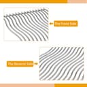 Zemibi S8C011 Griglia di Cottura in Acciaio Inox di Ricambio per Modelli Napoleon Prestige PRO 500, Lex 485, aste Solide, Griglie per griglia, 44 x 68 cm, Confezione da 2 - 3