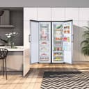 LG GFT41PZGSZ - Congelador No Frost Total, 1 Puerta, Compresor Smart Inverter, de 355 L y 186 cm, Congelador Vertical con Funcion de Congelacion Rapida, Color Inox - 13