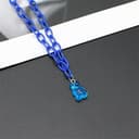 Collana con Orsetto in Argento Sterling 925 per Donne, graziosi Orsetti Colorati con ciondoli a Catena, girocolli con Animali, Collana con Orsetti gommosi, Gioielli con Orsetti gommosi, Ciondolo con - 3