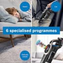 Bosch Unlimited 10 BBS1041GGB Cordless Vacuum Cleaner with 80-Minute Runtime and Innovative MicroClean Technology Including Sensor and TFT Display, Greige - 8
