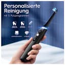 Oral-B iO Series 7 Plus Edition Elektrische Zahnbürste/Electric Toothbrush, Inkl. 3 Aufsteckbürsten, 5 Putzmodi für Zahnpflege, Reiseetui, Designed by Braun, Schwarz - 4