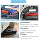 EATBALE Accessories Kit for Roborock S8 / S8 +/ S8 Pro Ultra Robot Vacuum Cleaner, Replacement Parts 2 Main Brush, 4 Side Brush, 2 HEPA Filter, 2 Mop Cloth Pads, 1 Bumper, 2 Tools (10Pcs) - 7