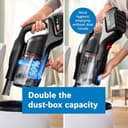 Bosch Unlimited 10 BCS1051GB Cordless Vacuum Cleaner with 100-Minute Runtime, Innovative MicroClean Technology, Including Sensor and TFT Display, Black - 7