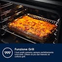 Electrolux EOH2H044K Serie 300 Forno Multifunzione, Capacità 68 L, EOH2H044K, Classe A+, Pulizia AquaClean, Cottura Uniforme, Funzione Pizza, 589x594x568 mm, Nero - 8