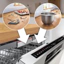 Bosch Serie 4 Planetaria MUM5XW20, 1000W, Ciotola in Acciaio Inox da 3,9 L, 7 Livelli di Velocità, Timer Integrato, Fruste, Gancio, Frullatore e Dischi Vari Inclusi, Lavabili in Lavastoviglie, Bianco - 12