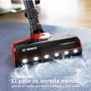 Bosch - Aspiradora Sin Cable, Unlimited 7 ProAnimal, Luces LED, Rojo, BBS711ANM - 4