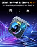 JOYROOM 96W Trasmettitore Bluetooth per Auto,【60W PD & Dual 18W QC】【Bassi & Hi-Fi Stereo】Bluetooth 5.4 Auto, Adattatore Chiamata Vivavoce & Luci LED, Supporta Bluetooth & Aux & Scheda TF - 2
