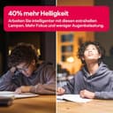 innr Zigbee E27 Smart Lampe, funktioniert mit Hue* und Alexa (Bridge erforderlich), Warmweiß, Smart Home Glühbirne, Dimmbar, 1150 Lumen, 2 Stück - 5