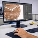 Dekori - Reloj De Pared Moderno De Madera con Péndulo. Preciso Y Silencioso, Apto para Todas Las Estancias De La Casa: Cocina Salón Comedor. Producto Original Dekori, Fabricado En Italia. (WOT) - 9