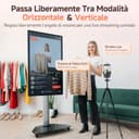 JAV Smart Board 55 Pollici Lavagna Interattiva Android 14 Certificazione EDLA Ruotabile Monitor Intelligente Portatile 8+128GB Lavagna Digitale Elettronica per Ufficio Aula Live Streaming - 3