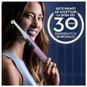 Oral-B Spazzolino Elettrico Ricaricabile iO 9N Rose Quartz, 2 Testine, Custodia da Viaggio Ricaricabile, Spazzolino Elettrico Oral B, Sensore di Pressione - 9
