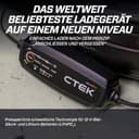 CTEK NXT 5 Smart-Batterieladegerät 12 V, 5 A, kompatibel mit Blei-Säure- und Lithium-Batterien, Rekonditionierungsmodus, AGM-Optimierung, Temperaturkompensation, praktischer Batterie-Wartungsgerät - 2