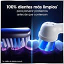 Oral-B iO 6 Cepillo De Dientes Eléctrico Gris Con Mango Recargable, 3 Cabezales y 1 Estuche De Viaje, 5 Modos De Cepillado Con Blanqueamiento Dental, Sensor De Presión, Diseñado Por Braun - 3