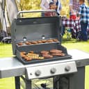 GLARETEX 66095 Cast Iron Cooking Grates, Grill Grates Replacement Parts for Weber Genesis II and II LX 300 Series, Genesis ii E-310 ii E-315 ii E-330 ii E-335 ii S-310 ii S-335 ii SE-335 ii SE-310 - 8