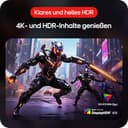 LG, 32 Zoll, Ultragear 4K UHD, 80cm, 16:9, Super Resolution, 3840 x 2160, 144Hz, 1ms, HDR10, AMD FreeSync, DCI-P3 95%, DisplayHDR 400, 32G810SA-W.AEU - Weiß - 3