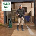 Bosch AdvancedAquatak 140 Hochdruckreiniger - 2100 Watt, 140 bar, 450 l/h, vielseitige Reinigungsmöglichkeiten, Aufbewahrungsfach, inkl. Zubehör - 5