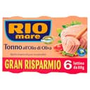 Rio Mare Tonno all'Olio di Oliva, Qualità Pinne Gialle, 6 Lattine da 80 g - 1