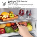 LG GBG5160CEV - Frigorífico Combi Instaview Door Cooling+, 1.86m, Clasificación C, Capacidad 352L, Acero Negro Grafito - 13