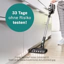Bosch Akku-Staubsauger Unlimited Gen2 Serie 8 BSS82SIL1, beutellos, bis 45 Min Laufzeit, austauschbarer Akku, Schnellladegerät, LED-Beleuchtung, XXL-Polsterdüse, Fugendüse, alle Bodenarten, Silber - 9