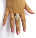 Extravagant sterling silber ring 925 Empress jewellery Größe 46-69 R001312 - 5