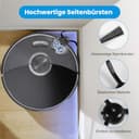 32 Stück Zubehör für Roborock S8 MaxV Ultra & S8 Max Ultra Saugroboter | 4 Hauptbürste, 6 Staubbeutel, 4 Filter, 4 Wischtücher, 4 Seitenwischer, 6 Seitenbürsten & Reinigungsbürste - 9