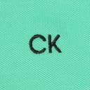 Calvin Klein Herren Campus 3 Knopf-Polo-Hemd - Minze gekippt - L - 6
