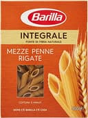 10x Barilla Mezze Penne Rigate Whole Wheat (Integrale) Italian Pasta 500 g - 2