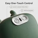 YGVQN Massaggiatore Cervicale 4D Senza Fili con Calore, 3 Livelli Intensità & 2 Temperature, Allevia Dolori Collo e Spalle, Ricaricabile USB-C, Massaggiatore per Casa, Ufficio, Viaggio - 5