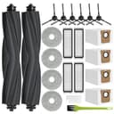 RUKHOOL L20 Ultra Zubehör für Dreame L20 Ultra Complete / L20 Ultra Ersatzteile Zubehörset mit 2 Hauptbürste, 4 Staubbeutel, 6 Seitenbürsten, 4 Wischtücher, 4 Filter, 1 Reinigungsbürste - 1