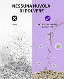 PETKIT 5 in 1 Lettiera per Gatti Mista - Confezione da 4, Lavabile, Inodore, Carbone Attivo, Ultra Assorbente e ad Asciugatura Rapida(quattro borse) - 8