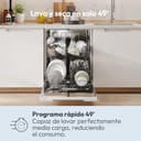 Candy Rapidò CI 3E53E0W, Lavavajillas Integrable 60 CM, 13 Servicios, Digital, 53 Dba, 5 Programas, Motor Inverter, Indicador Fin de Ciclo, Inicio Diferido 3-6-9 horas - 3