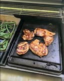 GriHero 7598 Cast Iron Grill Plate for Weber Spirit 300 Series, Plancha Grill Plate for Weber Spirit E-310 E-315 E-320 E-330 S-310 S-315 II E-310 II S-310, 44 x 30.7 cm BBQ Reversible Plate - 3
