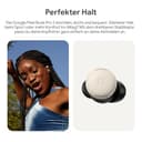 Google Pixel 10 Pro – Android-Smartphone ohne SIM-Lock, mit Gemini, Dreifach-Rückkamerasystem, mehr als 24 Stunden Akkulaufzeit und 6,3 Zoll großem Super Actua-Display – Jade, 256GB + Buds Pro 2 - 9