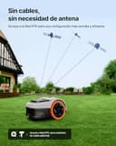 Segway Navimow i205 AWD Robot Cortacésped sin Cable Perimetral, Tracción Integral para Pendientes del 45%, EFLS NRTK + Vision, Mapeo Automático, Rec. 500 m², no se Requiere Antena RTK - 4