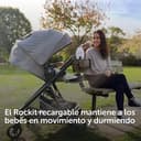 Rockit Rocker recargable – Ayuda para dormir para bebés balancea suavemente cualquier cochecito o cochecito, velocidad ajustable – Se adapta a todos los cochecitos y cochecitos para crear un bebé - 8