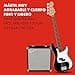 Fender Squier Debut Series Precision Bass Guitarra Bajo, Guitarra para Principiantes, con 2 Años de Garantía, Negro - 3