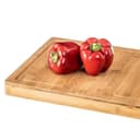 DAMDAM GO Tabla de Cortar de Bambú 45x34 cm – Gruesa, Antideslizante y con Ranura Antigoteo – Duradera y Multifuncional para Carne, Verduras y Cocina Diaria - 7