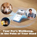 WAVEEME Dual-Lens Automatic Cat Feeder with Camera for 2 Cats, 6L1080P HD Video Pet Food Dispenser with Dual Bowls, AI Motion Detection & 2-Way Audio, App Control Timed Feeder for Multi-Cat Household - 4