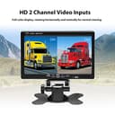 Podofo Kit Telecamera di Retromarcia HD Wireless con Monitor per Auto LCD da 7" Telecamera per Retromarcia di Impermeabile + Caricabatteria da Auto per Camion Autobus RV Rimorchio Escavatore - 3