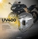 Everalo kompatibel mit Visier Shoei Nxr 2 - Z8 - Xspr Pro - X15 - Cwr F2 (Verspiegelt Chrom) - 10
