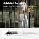 EooCoo Compatible with MacBook Pro 16 inch Case 2025 M4 A3403 A3186 M3 A2991 M2 A2780 M1 A2485 Pro/Max Chip 2024-2021, Transparent Hard Shell for Mac Book Pro 16.2" Smooth Plastic Cover, Crystal Clear - 6