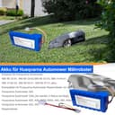 Kunbow 5200mAh Mähroboter akku,Ersatzakku für Husqvarna Automower 320, 330X, 420, 430, 430X, 440, 450X, 520, 550 Rasenroboter,Ersatz für 580 68 33-01,580 68 33-02 Akku. (18V/93.6Wh) - 4