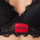 Hugo Reggiseno Underwire_Donna, Nero, 4C - 2