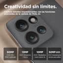 Motorola Edge 50, 24GB (12+12GB RAM Boost)/512GB, España, certificación Militar de Durabilidad, Pantalla 6,7" pOLED 1.5K, cámara 50MP y Zoom Optico 3X, Carga TurboPower de 68 W, Funda, Gris - 2