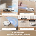 dreame L40 Ultra AE Robot Vacuum and Mop, 19,000Pa Suction, Diverse Brush Selection, Flexible Mop & 75°C Self Cleaning Washboard, All-in-One Station, Tangle-Free, Auto Refill, Voice Control - 8