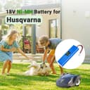 18V 5000mAh Ersatz NI-MH Akku für Husqvarna Automower Roboter-Rasenmäher 210C, 220AC, 230ACX, 260ACX, 265ACX, Solar Hybrid, G2 2004-2006, 535120901, 535120902, 540059601, 540059602, AU-18C, AU-18V - 7